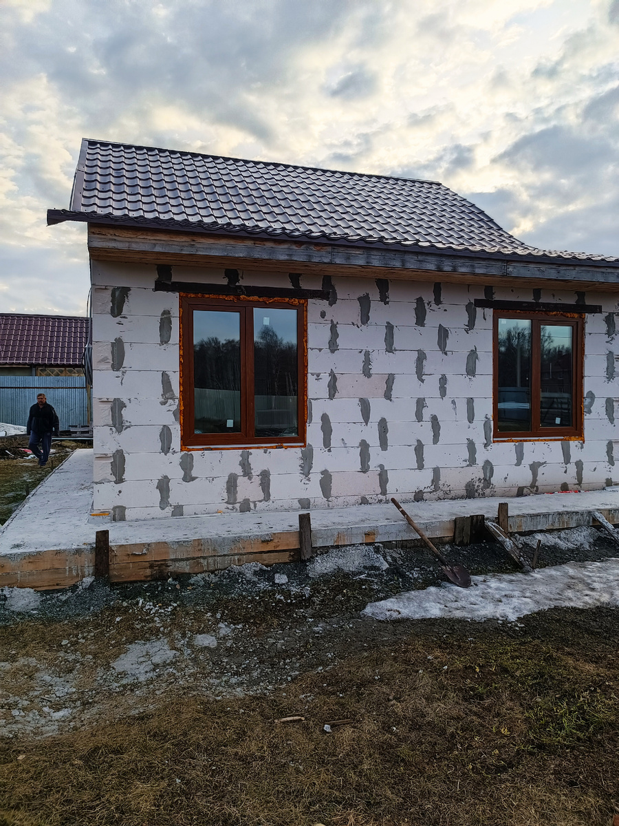 Начало апреля. Перезимовали)