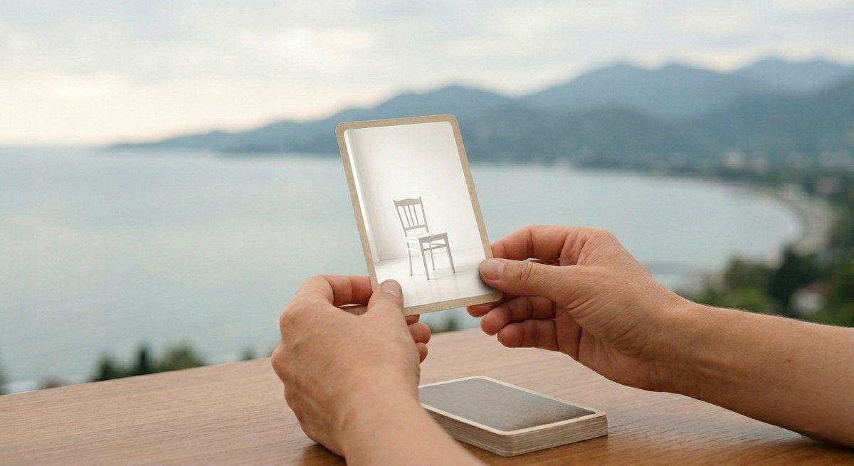 А что, если вы сейчас тоже смотрите на пустой стул, не замечая света в своей комнате?