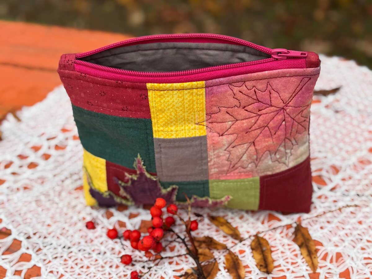 Моя авторская косметичка "Осенний листопад"