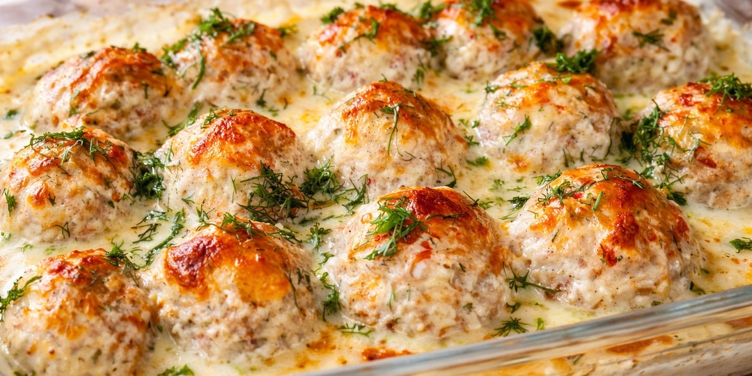 Сочные куриные тефтели в сливочном соусе (тают во рту!)