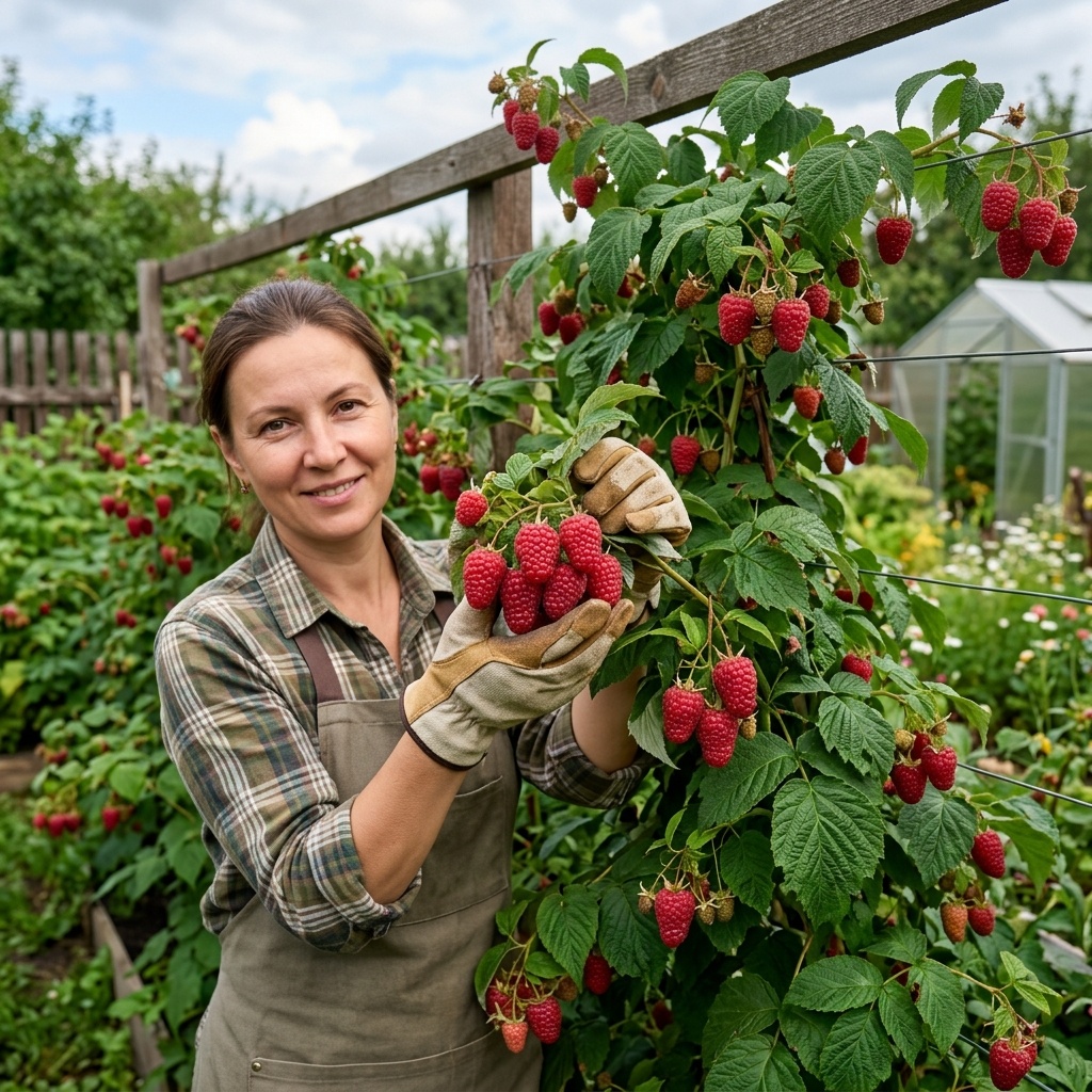 Малина сорт Пшехиба