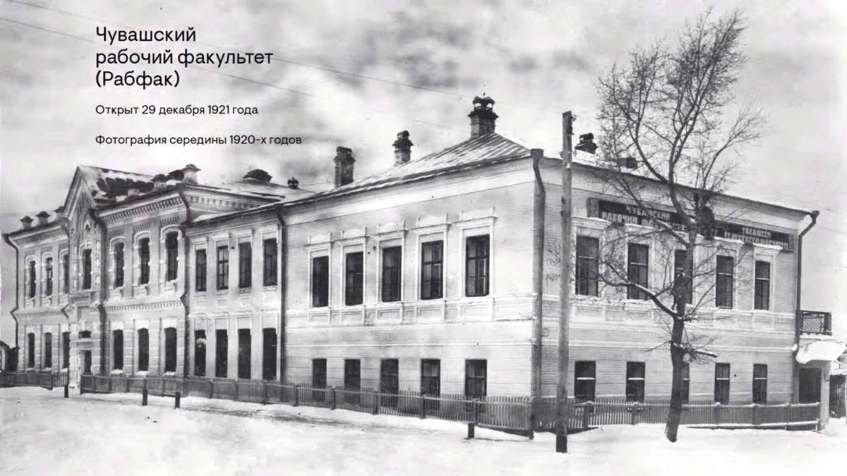 20-е годы. Справа налево — здание 1840 и его пристрои 1850 и 1908 годов постройки.