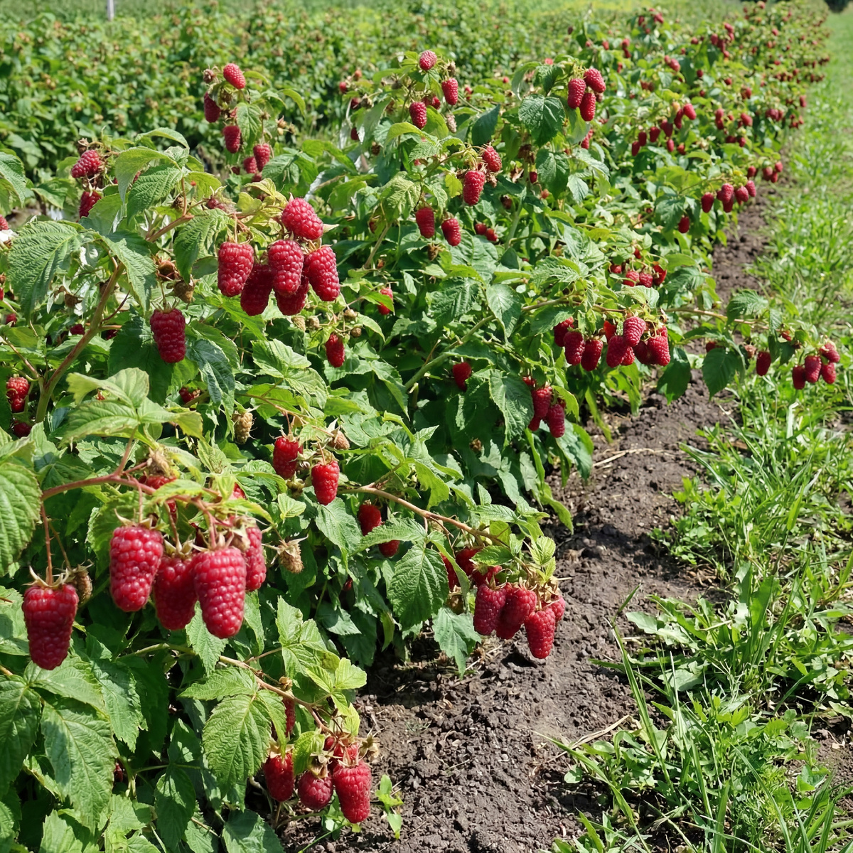 Малина сорт Похвалинка