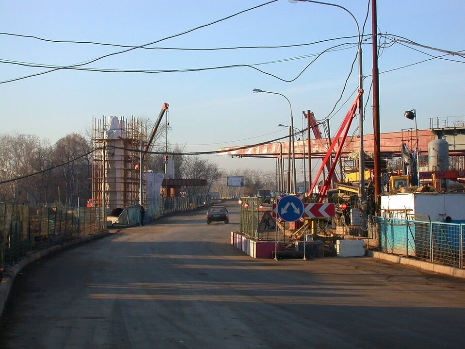 Живописный мост. Строительство. ( Фото взято: https://sontucio.livejournal.com/1021733.html )