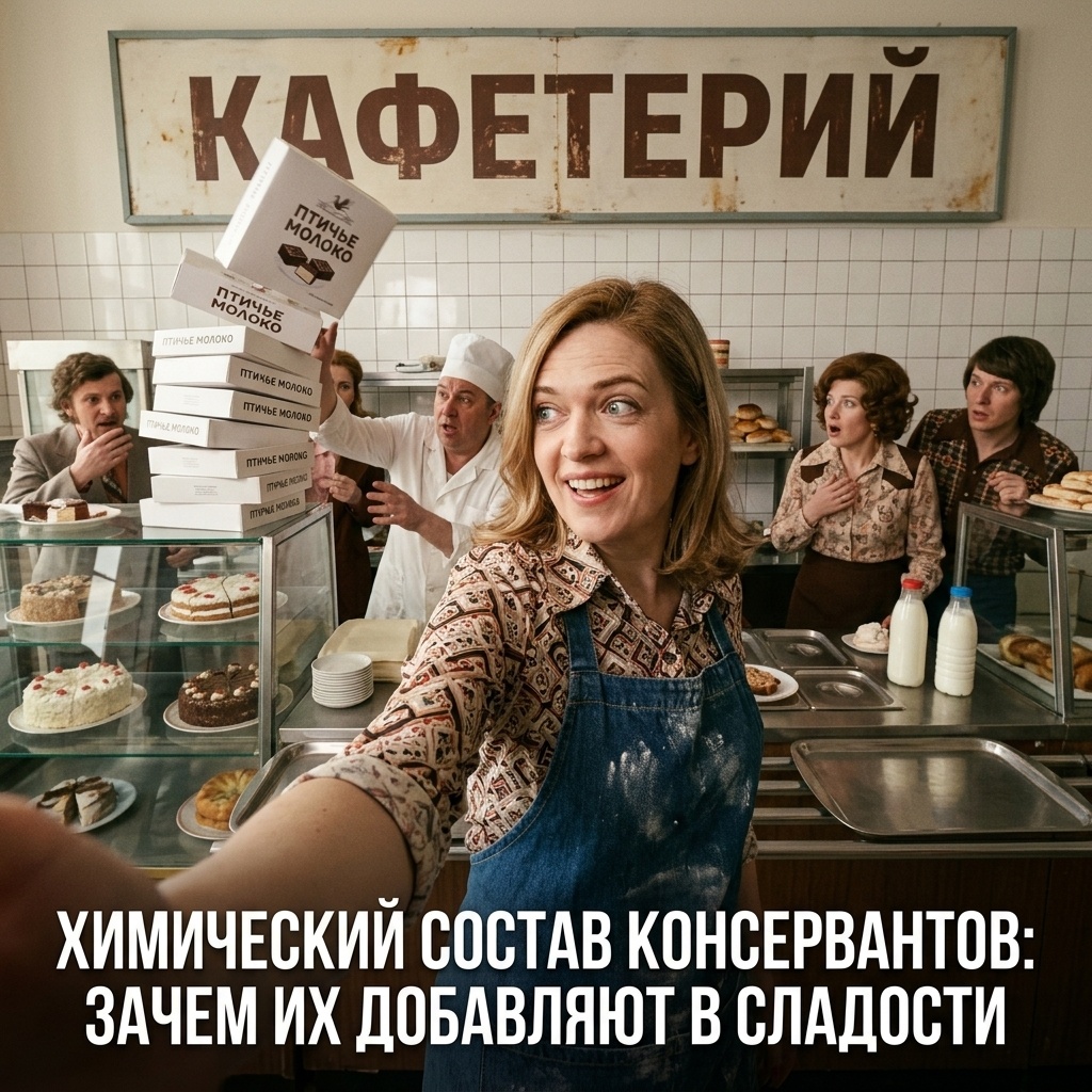    Назначение и химический состав консервантов в кондитерских изделиях. admin