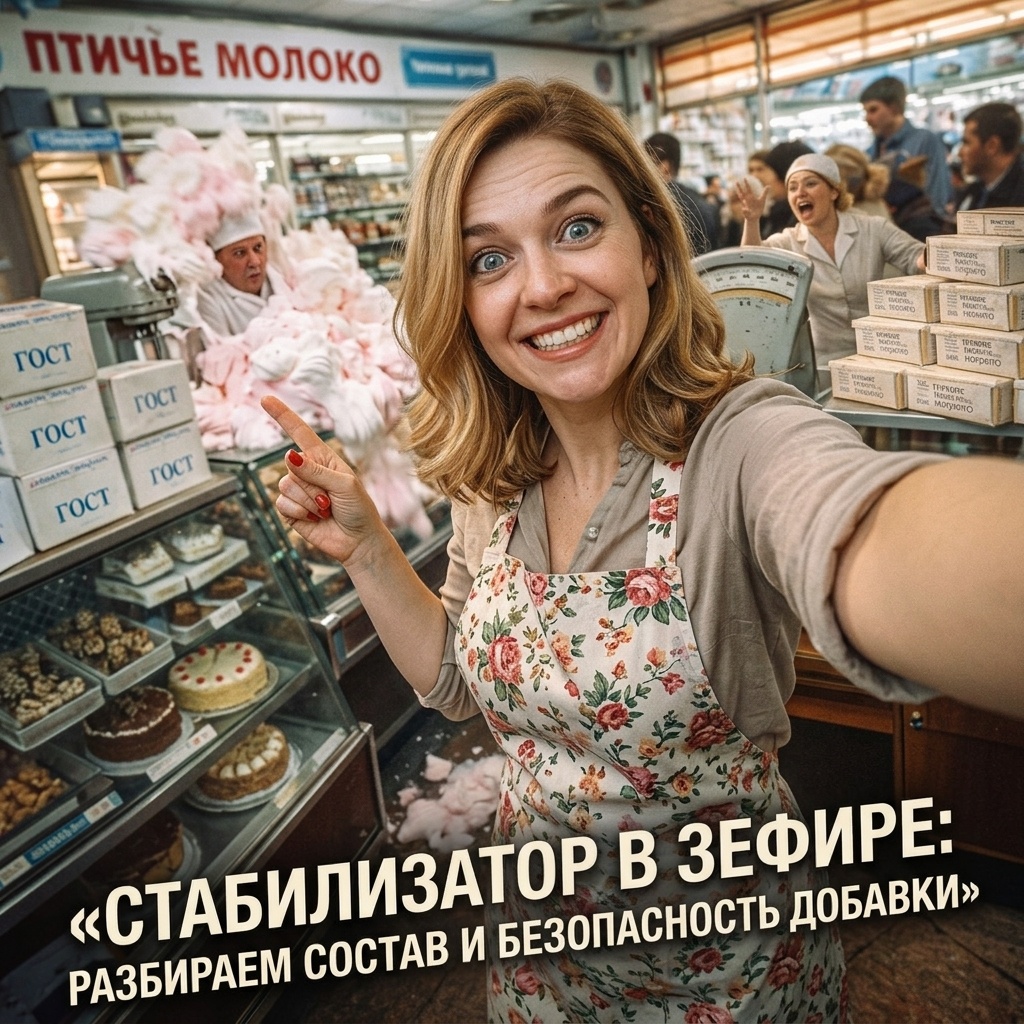    Анализ состава и безопасности пищевого стабилизатора в зефире admin