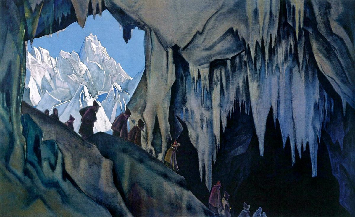 Николай Рерих «Чудь подземная»