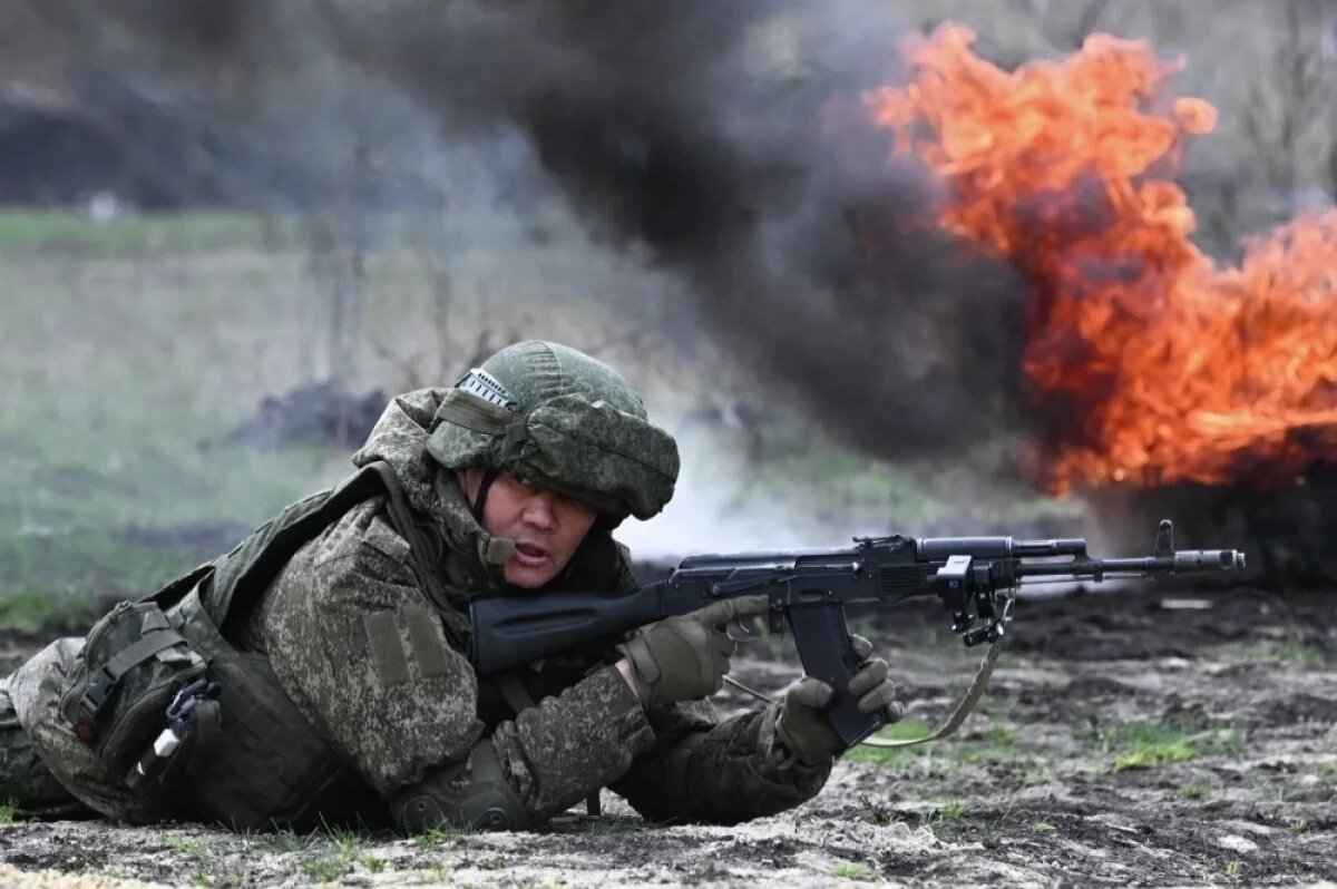    Боевое слаживание штурмовиков группировки войск «Запад» ВС РФ на краснолиманском направлении специальной военной операции.