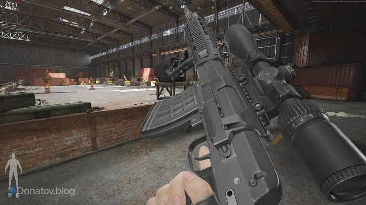    СВД-С на стрельбище