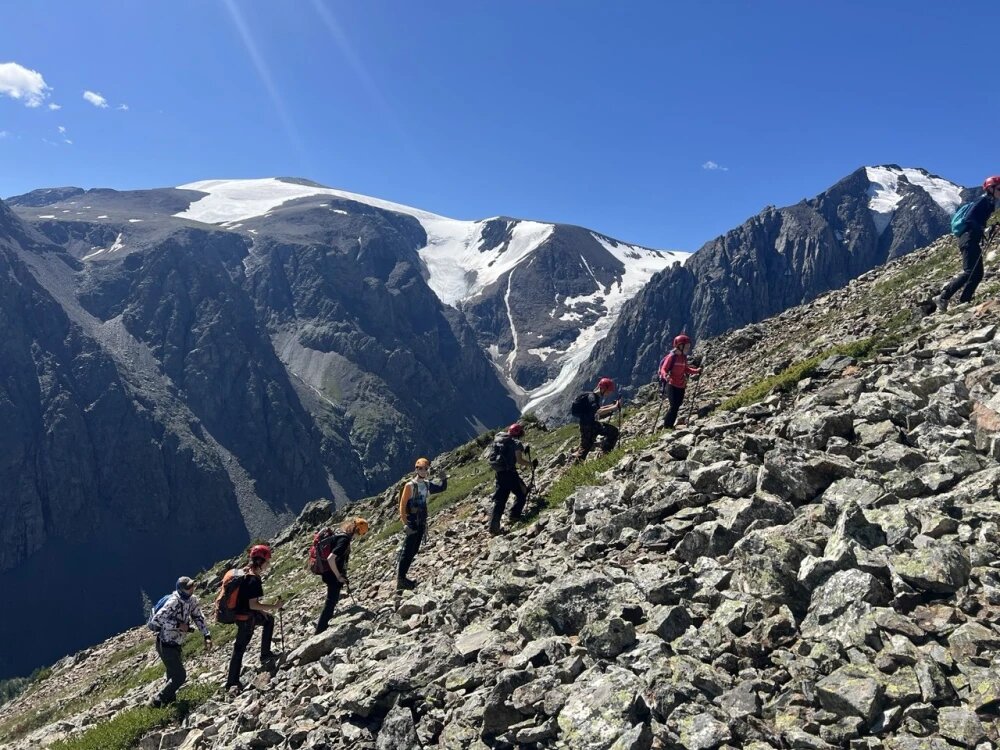    Горная школа для школьников "Выше облаков", © предоставлено Сергеем Астаховым