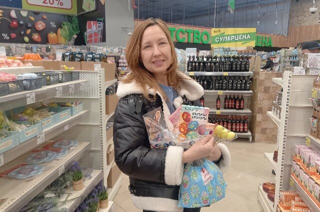    Пасхальный ажиотаж в магазинах Фото: «АиФ-Дальинформ»/ Наталья Львова