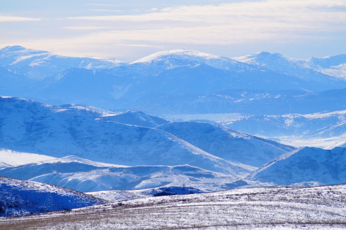  Чарышские горы зимой