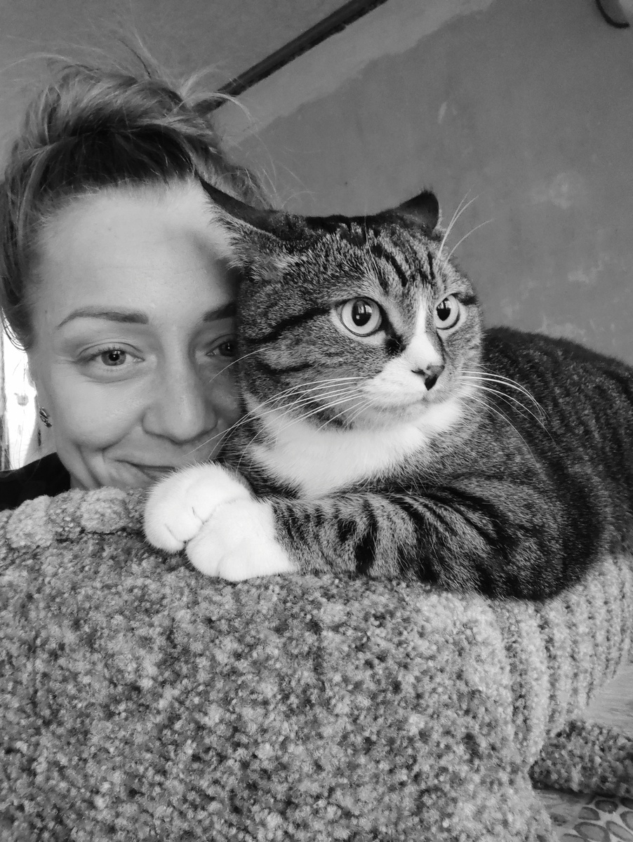 Мой любимый кот Лёха