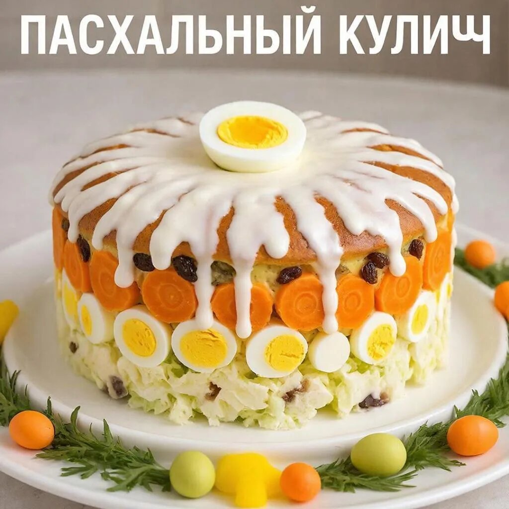 #Пасха #Салат #ПраздничныйСтол #Рецепты #Кулинария