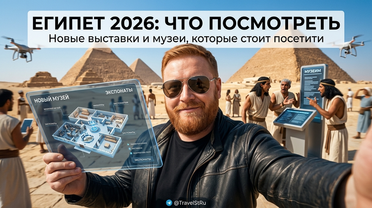 Что посмотреть в Египте 2026: новые музейные экспозиции и выставки