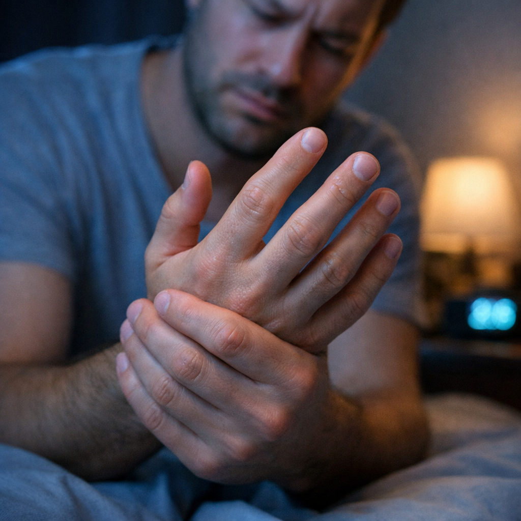 Просыпаетесь ночью от онемения рук?