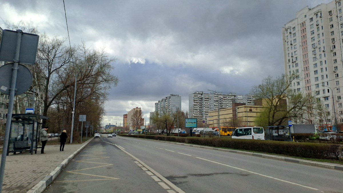 Пока доставки собирала, тнад Мытищами тучи собрались.
