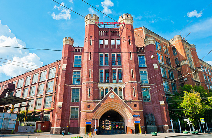    Здание «Электрозавода» в Москве. Фото: E. O./Фотобанк Лори