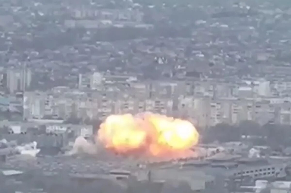    Трехтонная бомба уничтожила пункт управления бригады морпехов ВСУ в Херсоне