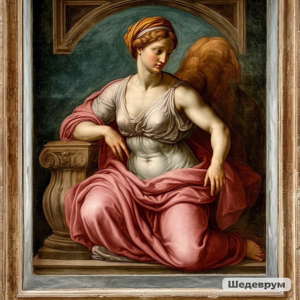 Эритрейская сибилла в Сикстинской капелле