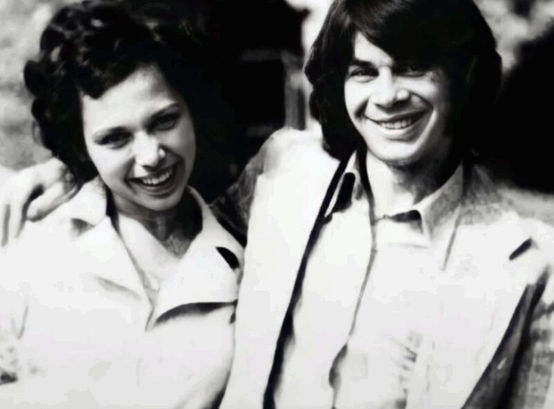    Молодые Олег и Ирина Газмановы в годы их студенческого романа.