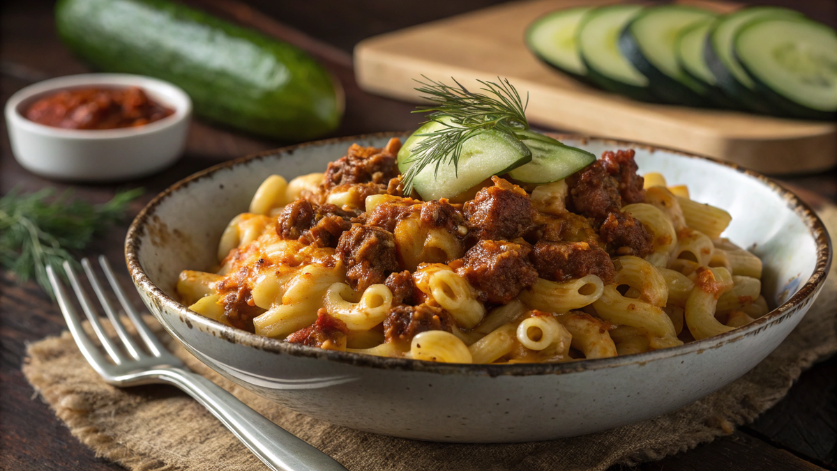 МАКАРОНЫ ПО-ФЛОТСКИ 