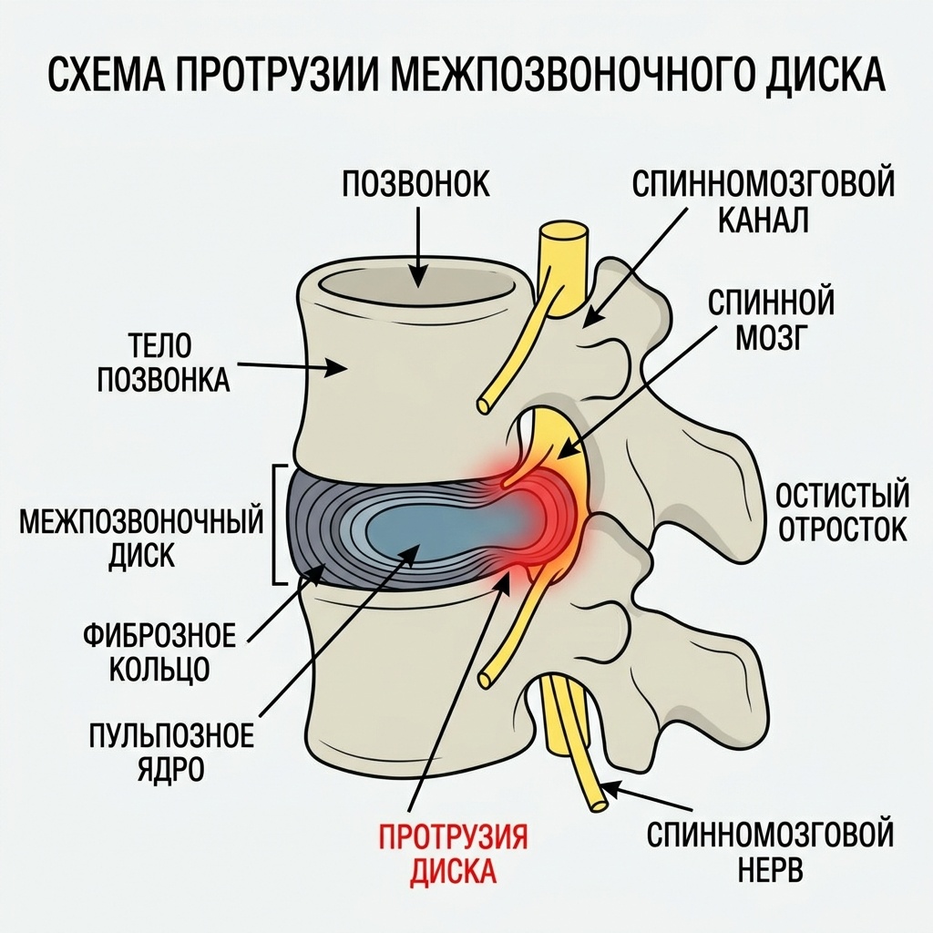 Протрузия межпозвоночного диска
