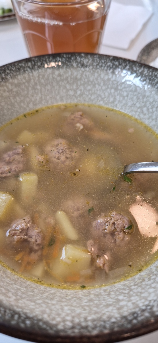 Суп был хорош, что тут скажешь. 