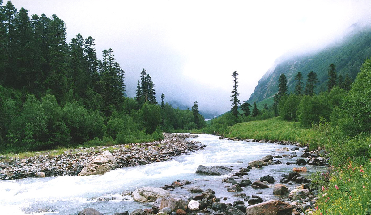 Долина реки Кизгыч. Фото автора.