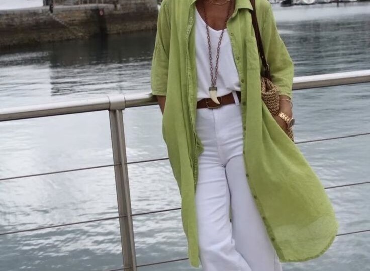 12 интересных образов с рубашкой на лето