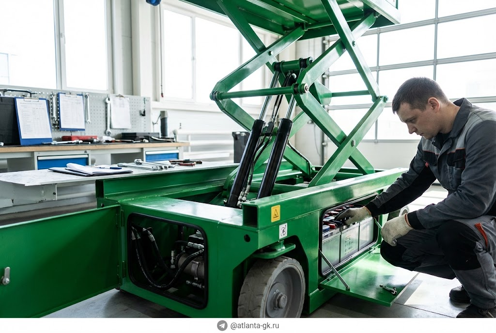    Советы по аренде и покупке ножничного подъемника Atlanta-gk