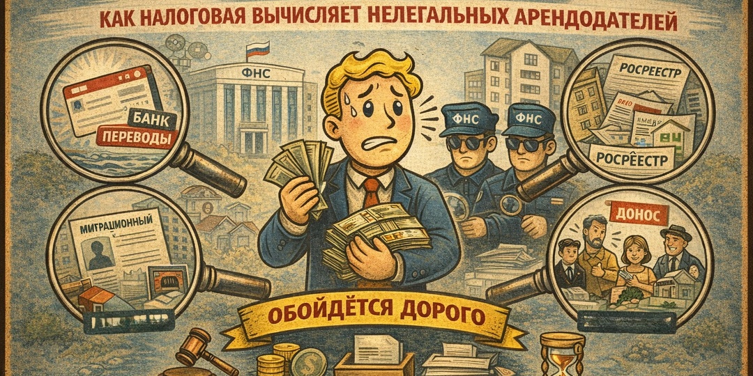 ФНС всё знает: как налоговая вычисляет нелегальных арендодателей
