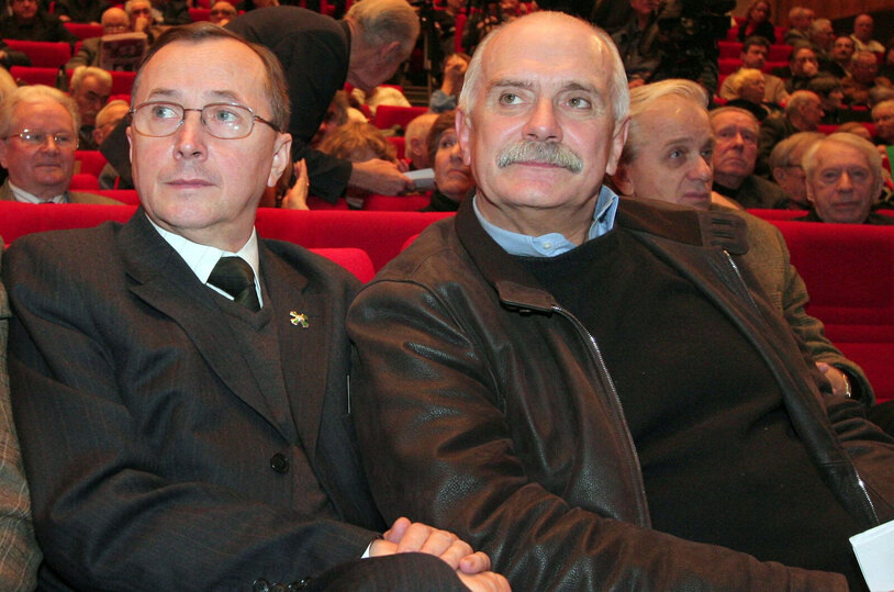 Бурляев и Михалков. Фото Яндекс.Картинрки. 