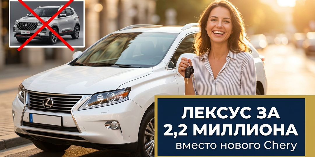 Жена хотела Chery. Взяла Lexus