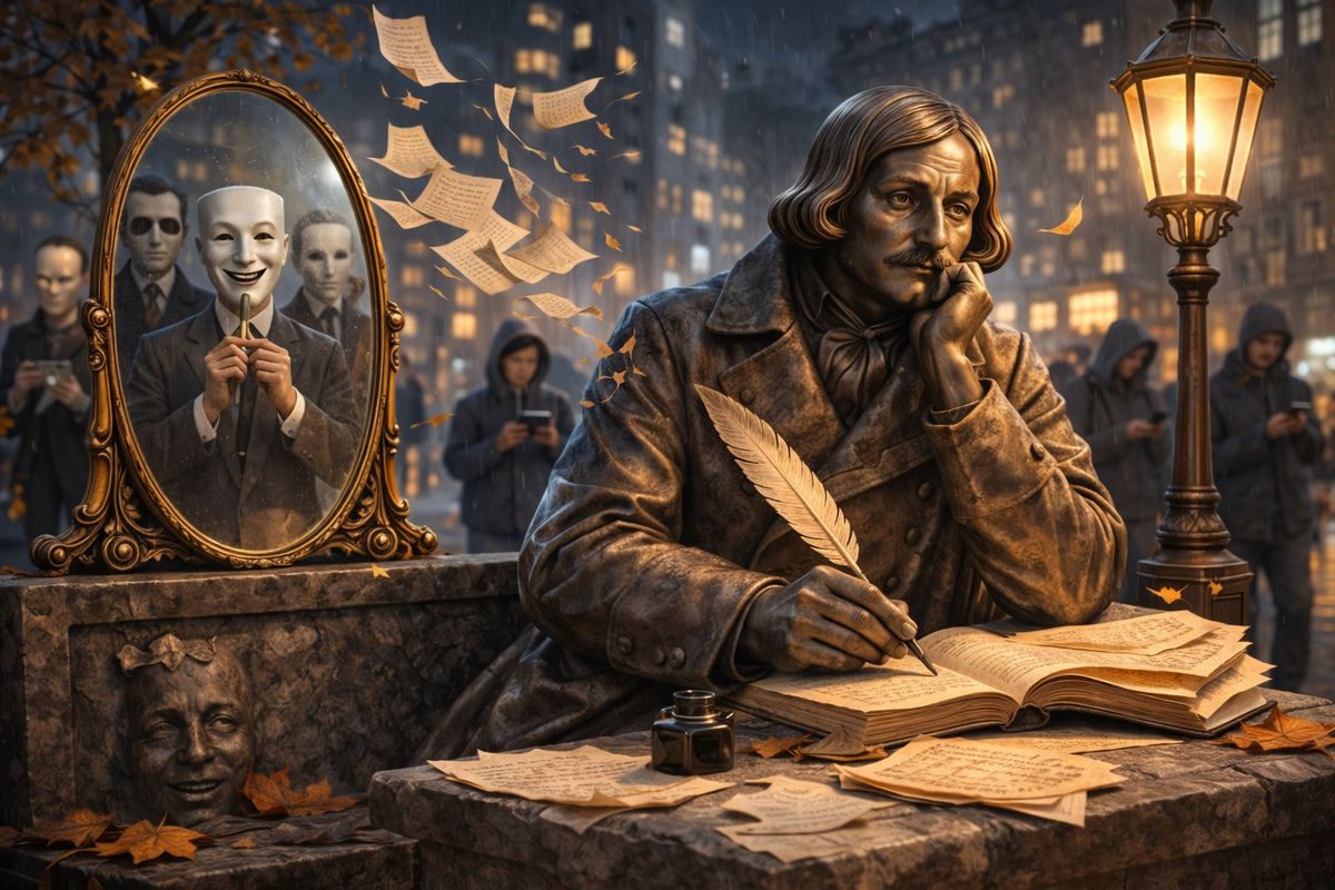 Гоголь: смешной писатель с трагическим лицом