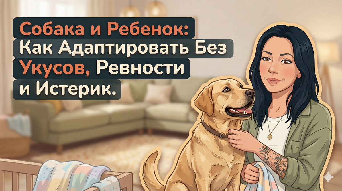    Анна Korektika-Pes показывает, как провести адаптацию собаки и ребёнка без стресса. Анна Марковская