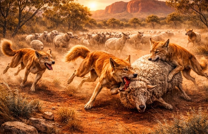 Динго - старейший хищник Австралии.