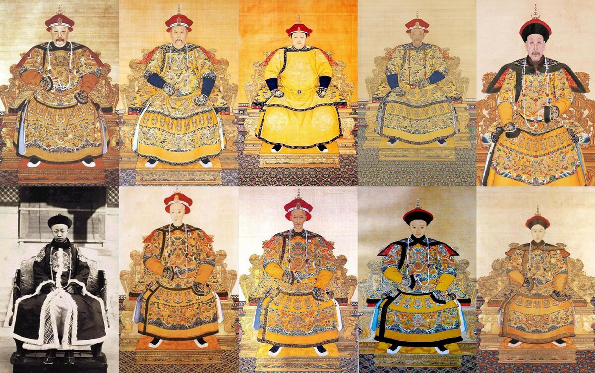 Изображения императоров династии Цин