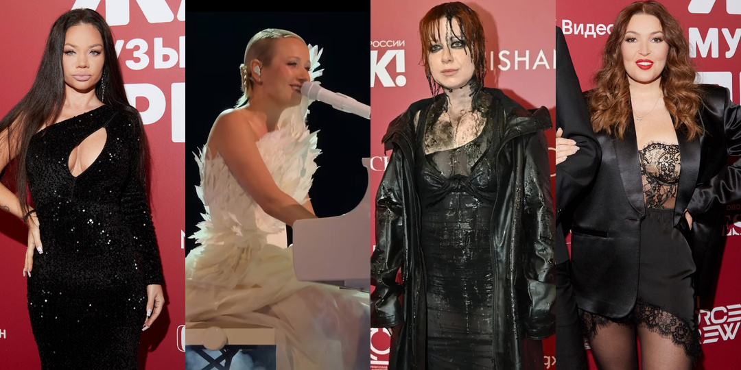 Савичева в костюме грязи, молодящаяся Дубцова, Топурия в образе китайского фонарика и другие знаменитости на премии Жара 2026
