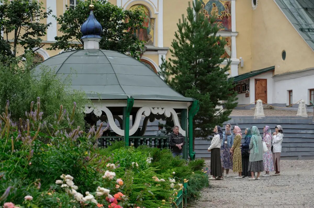     Свято-Успенский Псково-Печерский монастырь. © РИА Новости. Алексей Даничев