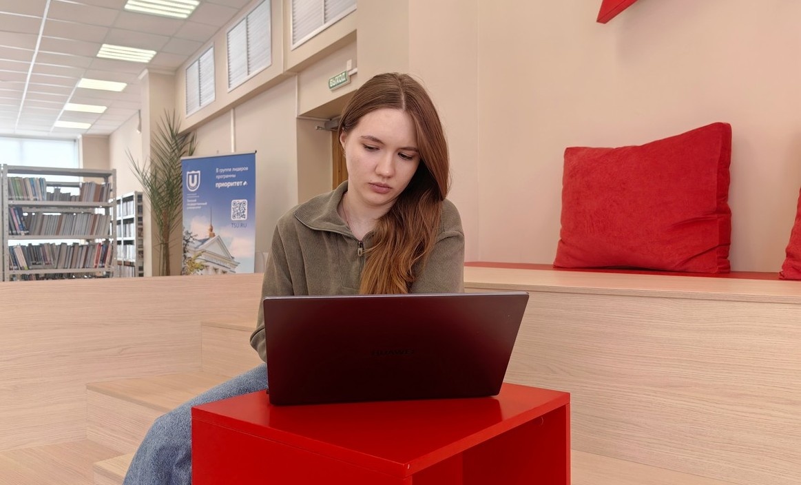 Студентка ИПМКН ТГУ Анастасия Николаева
Фото предоставила Анастасия Николаева