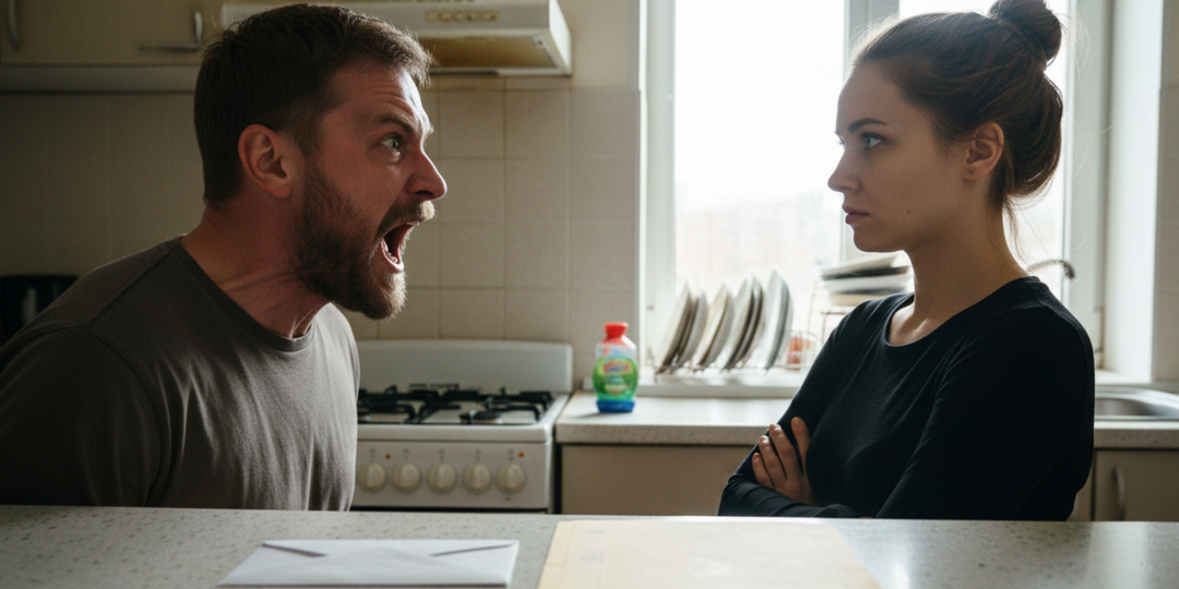 – Ты просто жадная эгоистка! – кричал муж. Я спокойно вызвала полицию, а утром он получил документы на развод.