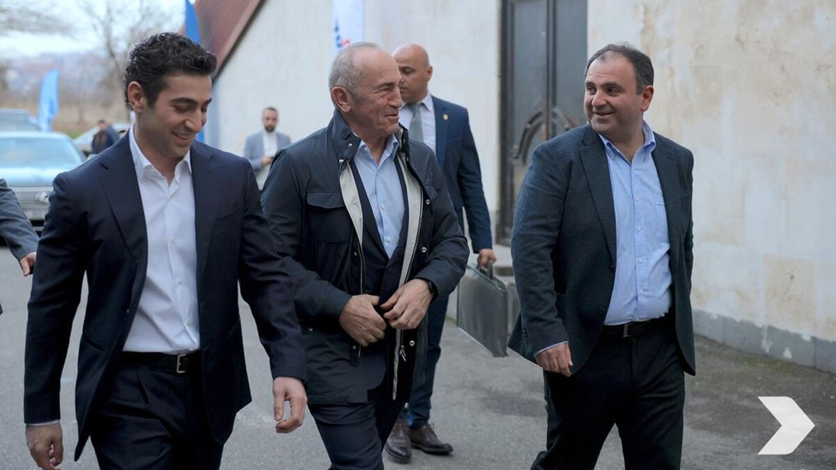 © Photo : Social media of Robert Kocharyan