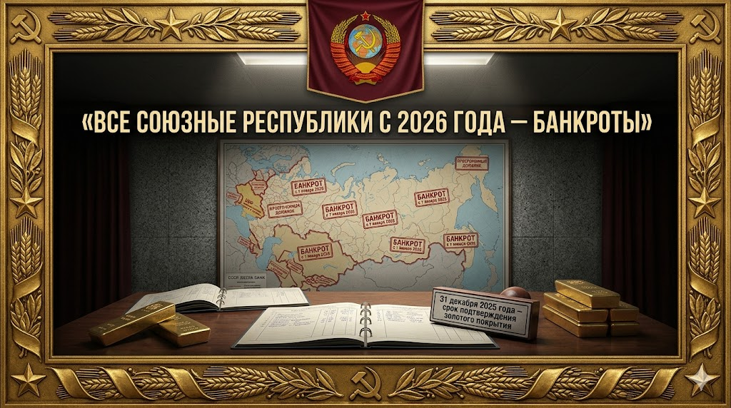 Союзные Республики банкроты.