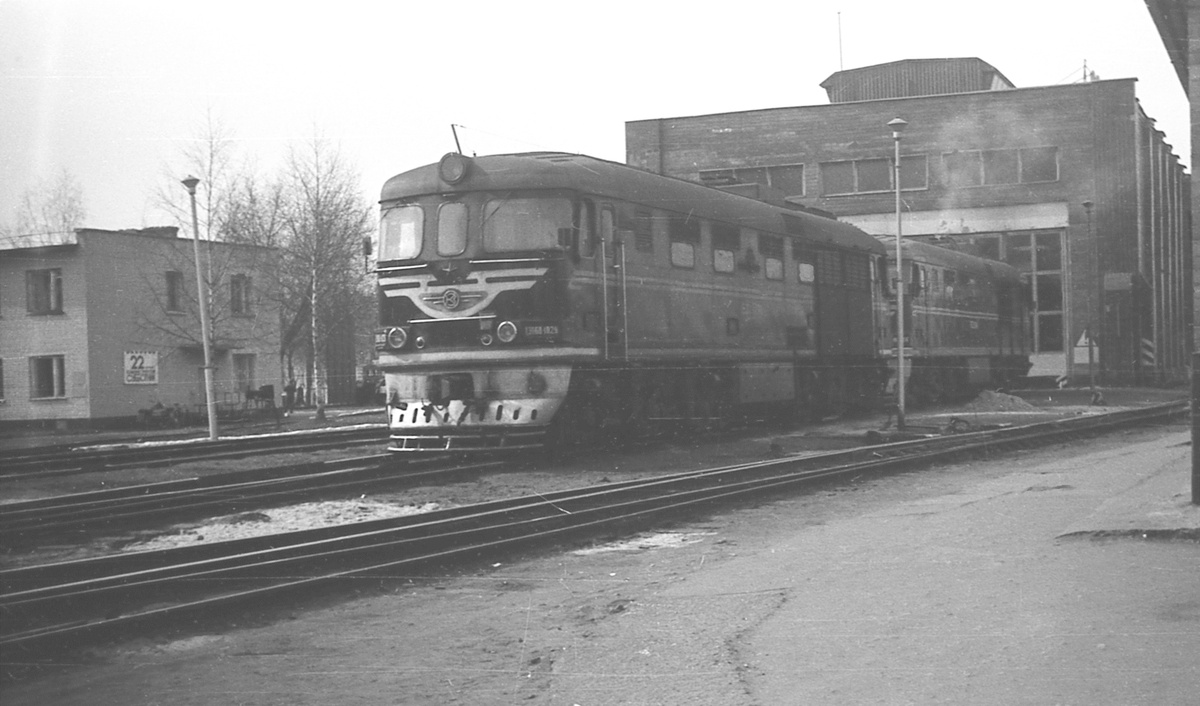 ТЭП60-1029, Брянская область, депо Брянск-I,1989. Автор: konst75