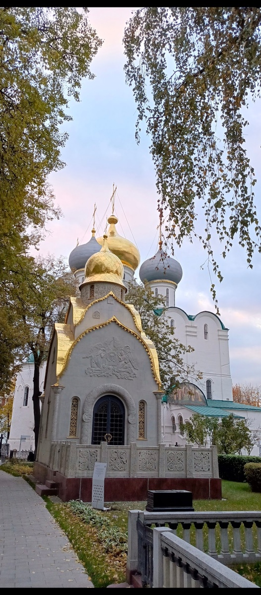 Новодевичий монастырь в Москве. Фото автора