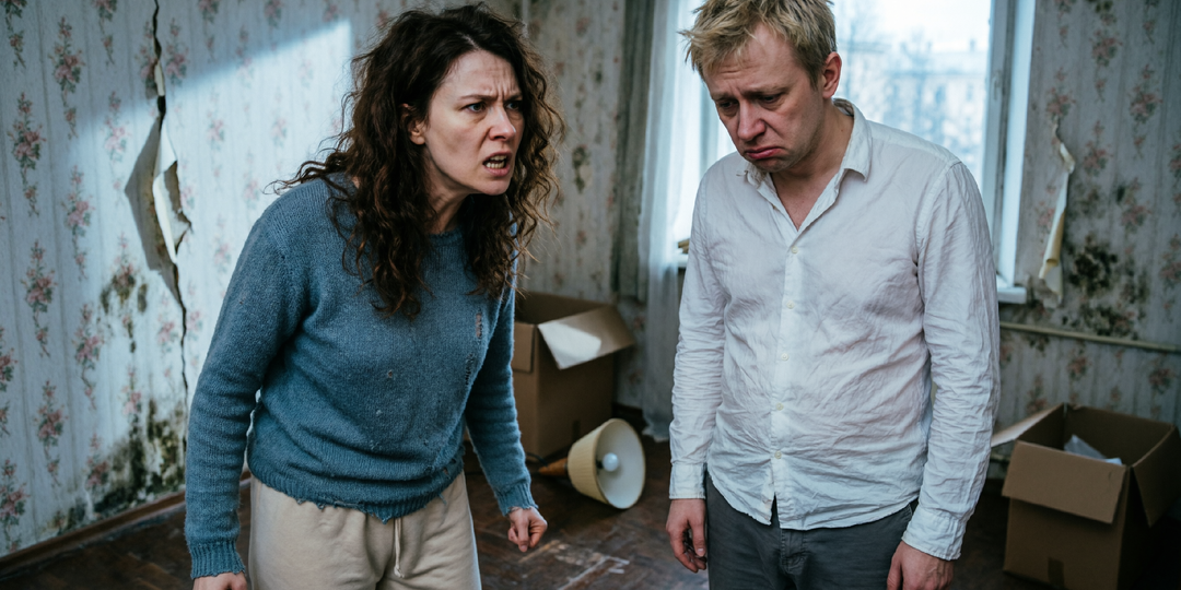 Ты вытащил меня из грязи? Да мы живем в съемной квартире и за мой счёт! Ответила я мужу..