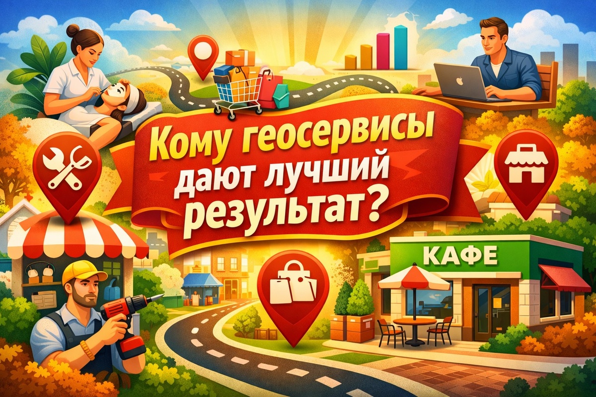 Кому геосервисы дают лучший результат: услугам, рознице или локальному бизнесу 