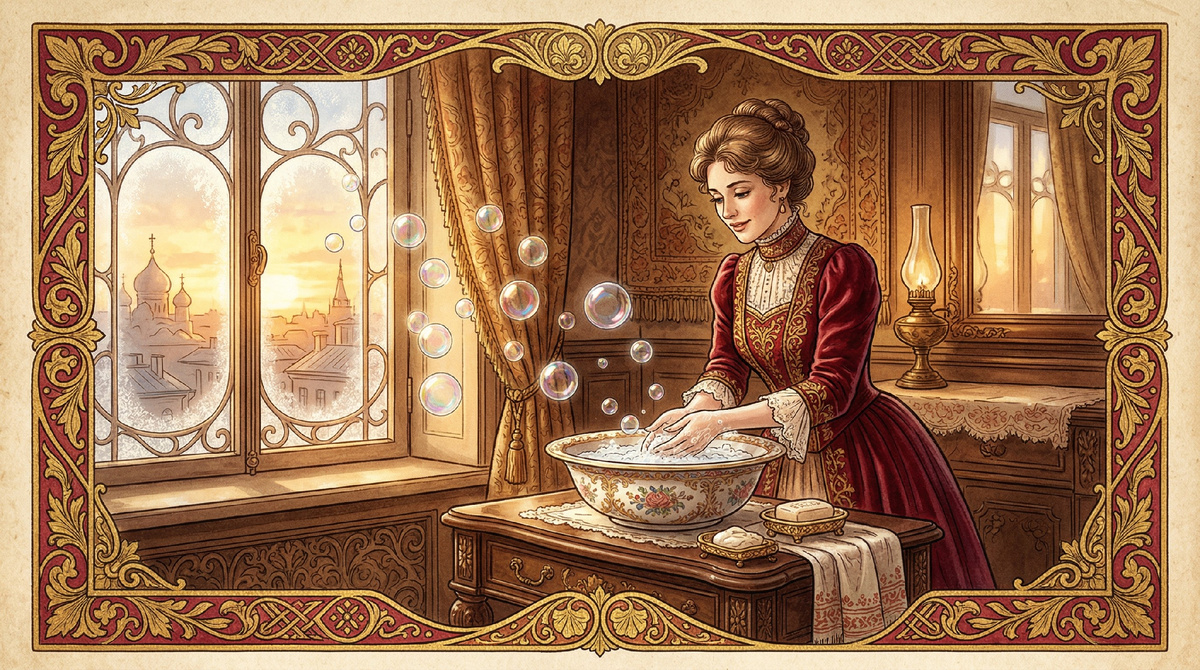 Магия чистоты: как обычное мыло управляет молекулами воды и жира на микроуровне