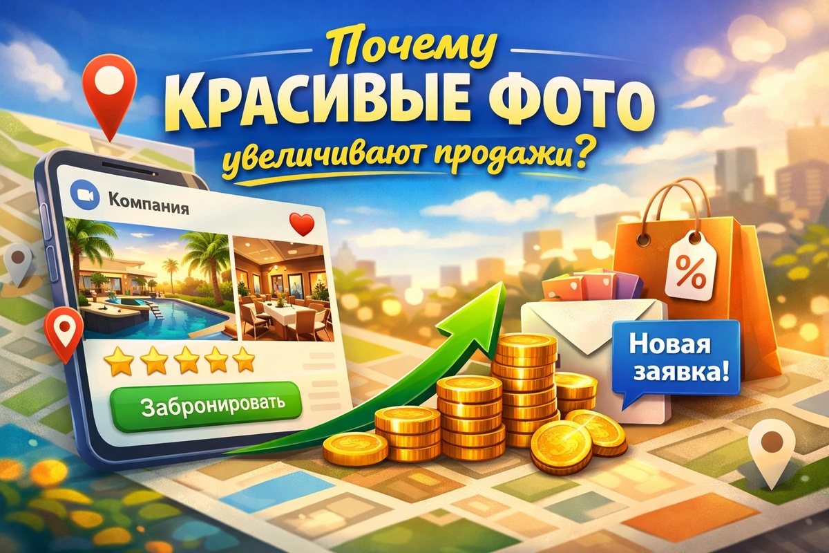 Почему красивые фотографии в карточке компании часто влияют на продажи сильнее, чем кажется